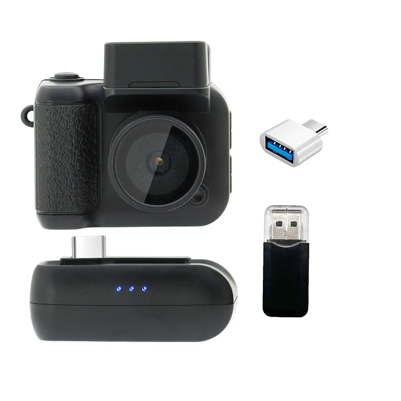 MINI CÁMARA LLAVERO PORTÁTIL HD 1080P CON PANTALLA